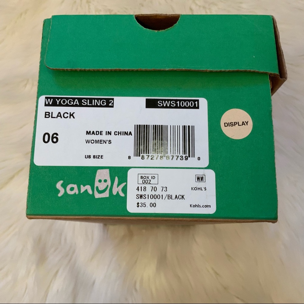 Sanuk Yoga Sling 2 Sandals - NWT - Size 6 - Black - Picture 11 of 12